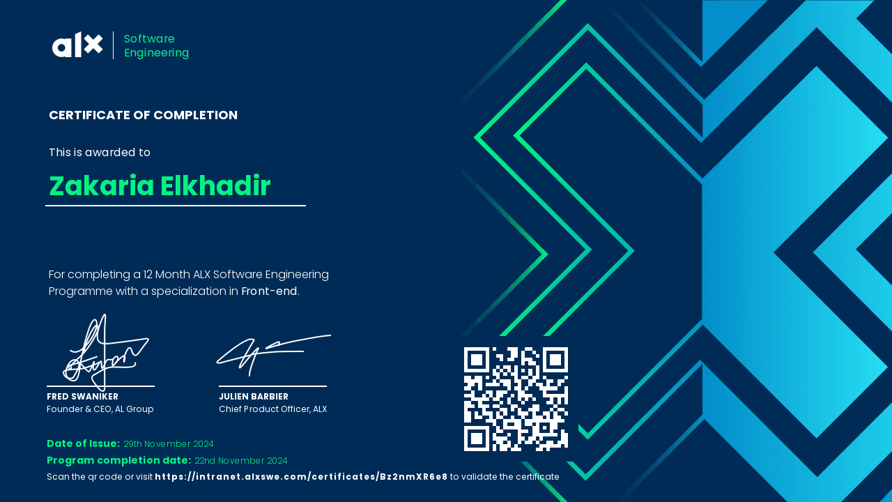 Software Engineering Program